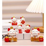 ACC Market88 Ornament Lucky Cat Miniature Lucky Cat Display Lucky Fortune Car Decoration