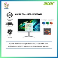 ACER ASPIRE C24-1300-57520W11 (R5-7520U,8GB,512GB,AMD,23.8" FHD,W11H,3Y ON-SITE,H&amp;S) DQ.BL0SM.002