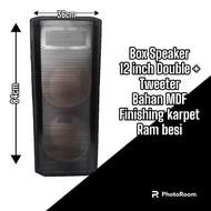 box speaker 12 inch double
