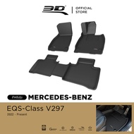 3D Mats พรมปูพื้นรถยนต์ MERCEDES-BENZ EQS 500 V297 2022 - Present พรมกันลื่น พรมกันนํ้า พรมรถยนต์