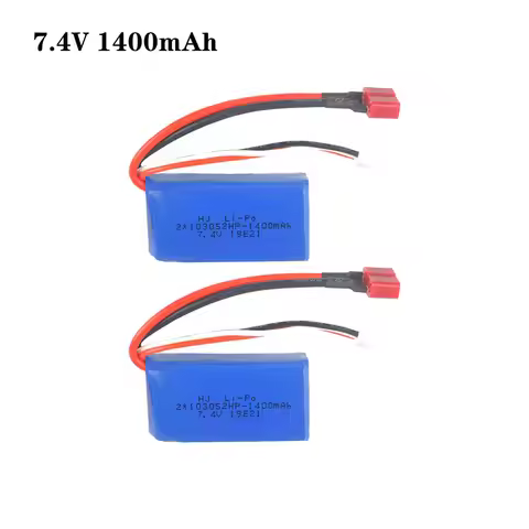 2s 7.4V 1400mAh lipo battery 25c 103052 Battery for Wltoys A959-B A969-B A979-B K929-B RC Car Truck 