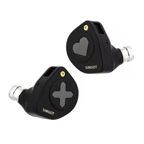 SIMGOT HBB EW300 1DD+1Planar+1PZT Hybrid Driver In Ear Monitor Earphone with Silver-plated OFC 0.78m