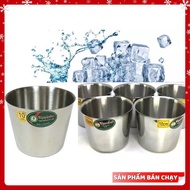 Stainless steel ice cups for baking, COMBO of 10 high quality stainless steel ice cups of all sizes 