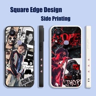 Casing For iPhone 6 Plus 11 Pro 12 14 13 Pro Max 8 Plus Se BTS Jungkook Jeon JK HBX02 Phone Case Squ