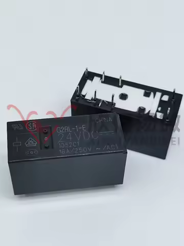 10pcs G2RL 1 E Omron Relay G2RL-1-E 5VDC G2RL-1-E 12VDC G2RL-1-E 24VDC 8Pin 16A 250V AC G2RL-1-E DC5