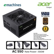 Acer AC550 550W-650W-750W-1000W- Emachines PSU/ Power Supply 80+ Bronze