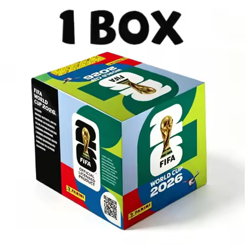 2026 FIFA World Cup Panini Sticker Box 50 Surprise Packs Game Collection Card Football Fan Collectib