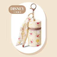 Disney迪士尼萬用收納鑰匙零錢包/絲巾萬用包/ 小熊維尼