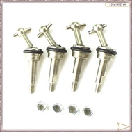 [G R Z Y] 4Pcs Metal CVD Universal Joint Shaft with M2 Nut for Wltoys K969 K989 K979 P929 1/28 RC Ca