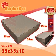 35x35x10 Pizza Packing Box Cardboard, hamper box, gift box, diecut cardboard POLOS