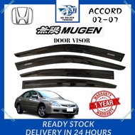Honda Accord Sda 2003-2007 Mugen Door Visor Air Press Sun Visor (1set/4pcs)