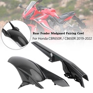 Areyourshop Rear Fender Mudguard Fairing Cowl For Honda CBR650R CB650R 2019-2023 Carbon