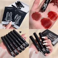 Dark Rabbit Series Lip Mud Lipstick Matte Magnum Student Set Box Women's Lip Glaze I8c5