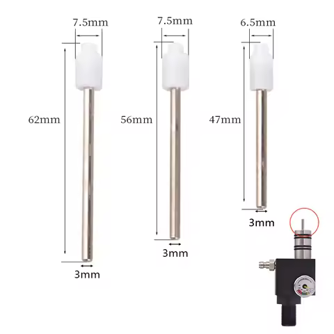 HPA Z Valve Nozzle nozzle Sealing Gasket Rod Sprung Valvula Reguladora PCP Regulator Paintball Gas F