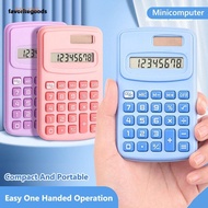 FAVORITEGOODS Scientific Calculator, Silent Large LCD Display Mini Pocket Calculator, High Quality 8