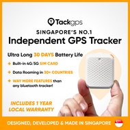 Tack GPS Tracker (Roams in 30+ countries Excl. Msia) - Android & iOS, Kids, Elderly, Dogs, Car, Bike