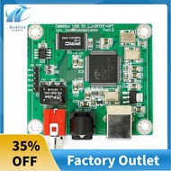 CM6631A USB to SPDIF CM6631A USB to SPDIF Board Coaxial Optical 24/192 24bit 192kHz  Sound Card