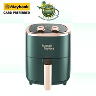 Raya 🌙✨Russell Taylors Z1 Green Air Fryer 4.2L 1200W | Manual Dial | 80-200°C | 30min Timer