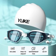 Snorkeling Goggles HD Anti-fog Swimming Goggle Adult Freediving Goggle Silicone Len Wide View With M