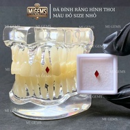 [Free pen glue] Small size diamond-shaped stones attached to teeth, gems attached to teeth Mi Gems
