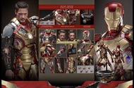 Hottoys Hot Toys 1/6 Iron Man 3 Mark XLII Mark 42 2.0 Deluxe Diecast Version R 華版 mms759d66 Hot Toys