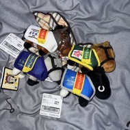 日本正版 SK Japan 純種馬 冠軍馬 日本賽馬 Thoroughbred Collection 第一彈 馬服 黃金船 春秋分 大鳴大放 黃金巨匠 吊飾 掛飾 掛件 公仔