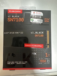 （全新未開）8月底買WD_BLACK SN7100 NVMe SSD 1TB PCIe Gen4