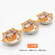 Dễ Thương Hoạt Hình Đĩa Sứ Gia Vị Phong Cách Nhật Bản Đĩa Sứ Hình Tròn Dùng Cho Gia Đình Và Nhà Hàng