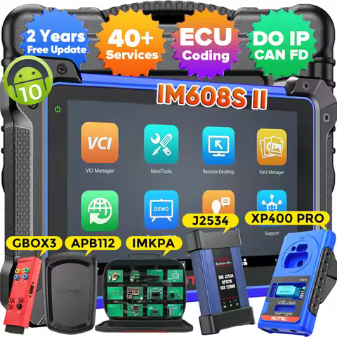 Autel MaxiIM IM608 II Pro IM608S II XP400PRO IMMO Key Programming Tool Car Diagnostic Tool OBD2 Scan