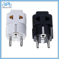 EVER 1 to 2 Splitter Germany France 5mm plug to universal UK/US/EU/AU 2/ 3 pin soet TH