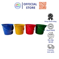 Song Minh 5 Gallon Multi-Purpose Plastic Bucket – With Funnel Spout & Volume Markings