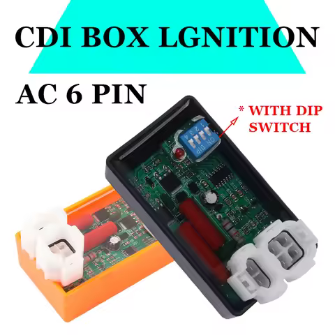 Programmable CDI For Motorcycle Lgnition 6 Pin AC CDI Box For CRF230 CB125 SKUA150 CBX200 CS125 DM20