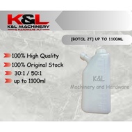 [Botol 2T] Botol Campuran Minyak 2T Ratio 30:1 /50:1 (up to 1100ml)