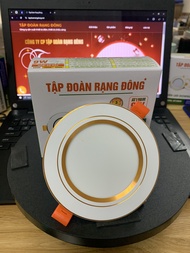 9w phi 90 [Chính Hãng] TĐ Rạng Đông đổi 3 màu và 1 màu đèn mắt trâuđèn led âm trần