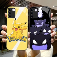 DK-62 Cute Pokemon HD Glass Casing for VIVO V27E V29 V30 V23 Y200E T3 Y100 V27 V29E V23E Y200 Lite P