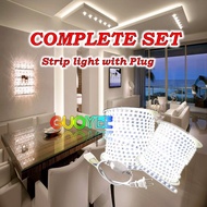 100meters/50meters/15meters WHITE LED Strip Light 220v smd2835 double bulb for cove lighting, ceiling accent lights
