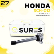 คอยล์จุดระเบิด HONDA ACCORD G8 2.4 08-12 / ACCORD G9 2.4 HYBRID 13-17 / CRV G4 2.4 2013 / CRV G5 2.4