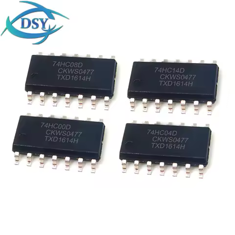 10PCS 74HC595D SOP 74HC00 74HC04 74HC08 74HC14 74HC138 74HC164 74HC165 SOP8 IC 74HC595 74HC00D 74HC0