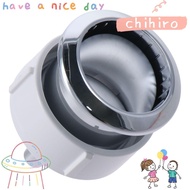 CHIHIRO Dual Flushing Toilet Water Tank Button, ABS Plastic Toilet Flush Button, Durable Silver Toilet Push Button Spare Parts Worker