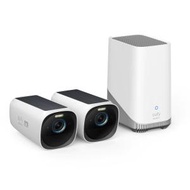 eufy - S330 eufyCam (eufyCam 3) 4K 無線家居安全攝影系統 2-cam Kit IP67防水 智能臉容識別 T8871