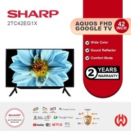SHARP AQUOS 42 INCH FULL HD GOOGLE TV 2TC42EG1X