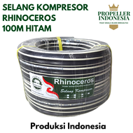 Selang Kompresor Hitam RHINOCEROS 100M Tanpa Hose Selang Kompresor Angin Selang Kompresor Air