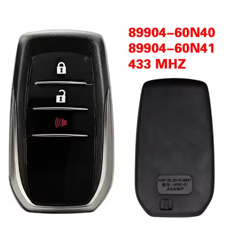 Suitable for 17-20 Toyota Land Cruiser Smart Car Key 89904-60N40/60N41 BJ2EW