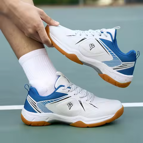 2025 New Professional Volleyball Shoes Men's Outdoor Fitness Badminton Shoes Table Tennis Training S