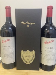 Penfolds Bin 707 2014 + Dom Pérignon 2006