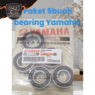 Package of 5 bearings, front and rear wheels, gear bearings YAMAHA Jupiter Z, Vega R, Vega ZR, old J