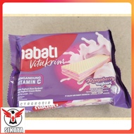 NABATI WAFER VITAKRIM RASPBERRY KRIM YOGURT 50GR