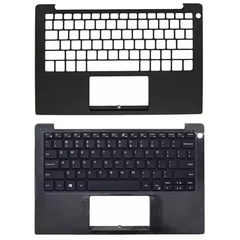 Z For Dell XPS 13 9370 9380 9305 7390 Palmrest Cover Upper Case Backlight Keyboard