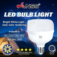 NSS 60W LED Bulb Light Energy Saving Ultra Bright Bulb Eye Protection Light Emergency Backup Bulb E2
