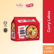 Donmi Instant Vermicelli Curry Laksa Flavour 135g x 5
